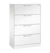 C+P H&auml;ngeregistraturschrank Asisto A4 2bahnig rws/rws