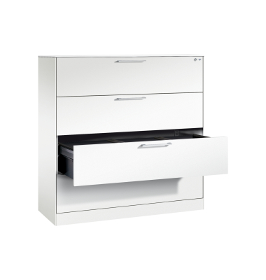 C+P H&auml;ngeregistraturschrank Asisto A4 3bahnig rws/rws
