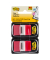 Haftmarker 680-RD2, Index Standard, 25x43mm, rot, ohne, rechteckig