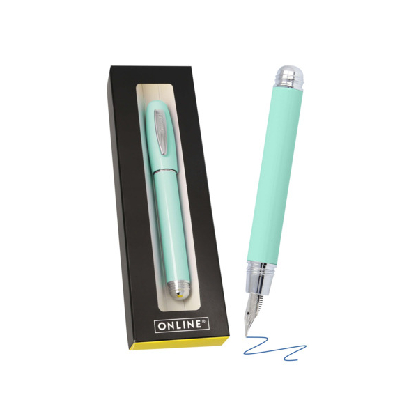 3 Stück Online Füllhalter Highway turquoise 4014421382863 Online
