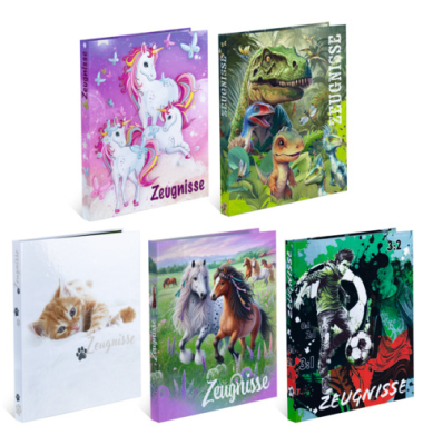 Ringmappe Zeugnis sortiert