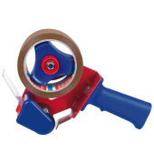 Packbandabroller +1RL rotblau