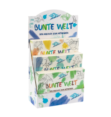 Malbuch Kinder 12ST sortiert