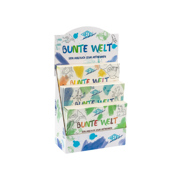 12 Stück WEDO Malbuch Kinder 12ST sortiert 4003801875491 WEDO