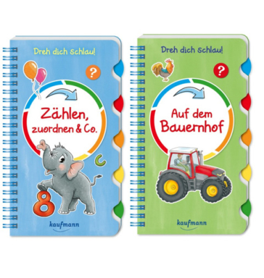 Besch&auml;ftigungsbuch 2Titel sortiert