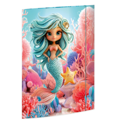 Gummizugmappe A3 Mermaid