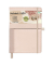 Notizbuch 46846, Vegan, beige, A5, kariert, 75g, 96 Blatt / 192 Seiten