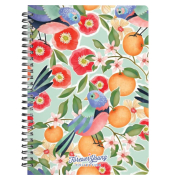 Spiralnotizbuch Forever Young kariert A5