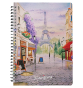 Spiralnotizbuch Forever Young kariert A5