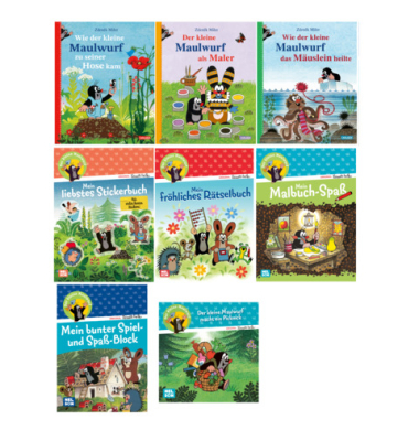 Besch&auml;ftigungsbuch 8Titel 13ST sortiert