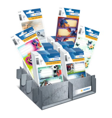 Schuletikette sortiert