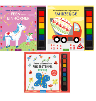 Malbuch 3Titel M. allerersten Fingerstem