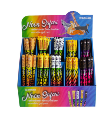 Gelschreiber Neon Safari