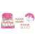 Haftnotizen 968142, 22x58mm, bunt, Blumen, Libellen