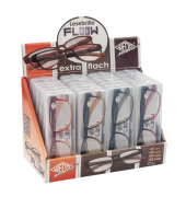 Lesebrille FLOOW flach 24ST sortiert