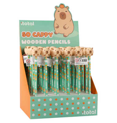 Bleistift Capybara 3D