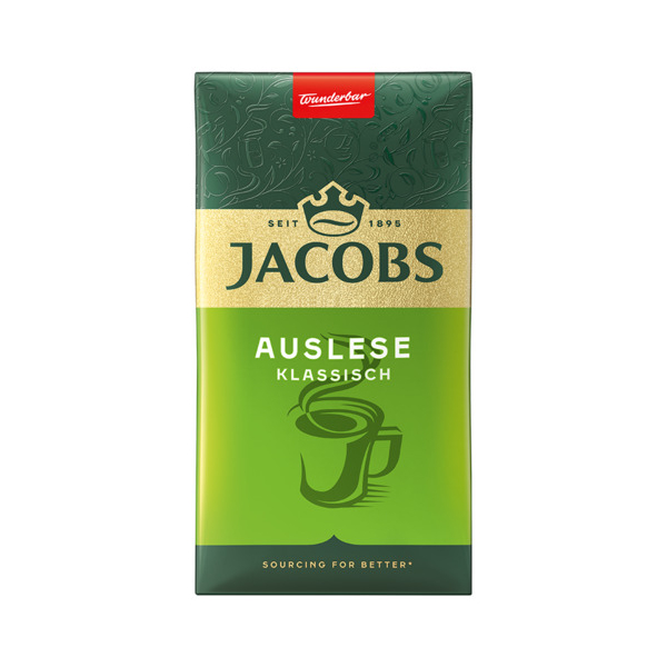 Jacobs Kaffee 4055500, 500g, gemahlen im Vakuumbeutel 8711000669983 Jacobs