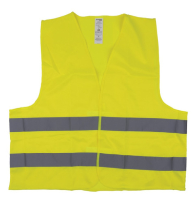 Warnweste Polyester Gr.112XL gelb