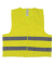 Warnweste Polyester Gr.112XL gelb