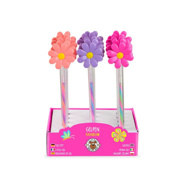15 Stück Trendhaus Gelschreiber Flower Swirly Colors sort. 4032722968258 Trendhaus