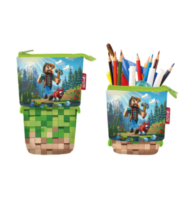 Stifte- Etui 2in1 Block Game