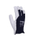 Arbeitshandschuhe, Leder, blau/wei&szlig;, Gr&ouml;&szlig;e XXL