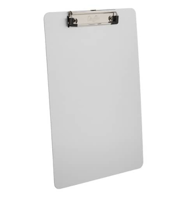 Klemmbrett Aluminium A4 silber