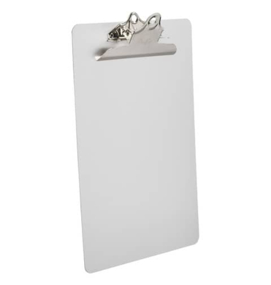 Klemmbrett Aluminium A4 silber