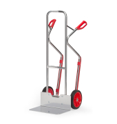 Stapelkarre Gummir&auml;der 1300mm 200kg breit Kufen