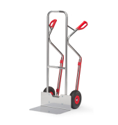 Stapelkarre PU-R&auml;der 1300mm 200kg breit Kufen