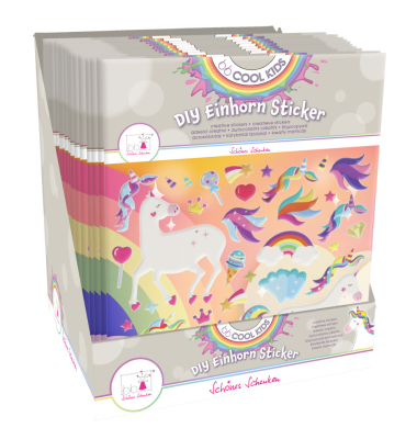 Sticker Set Einhorn DIY