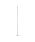 LED-Stehlampe MAULpino high performance 8253502, wei&szlig;, mit zerlegt/teilmontiert, dimmbar