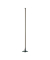 LED-Stehlampe MAULpino high performance 8253589, anthrazit, mit zerlegt/teilmontiert, dimmbar