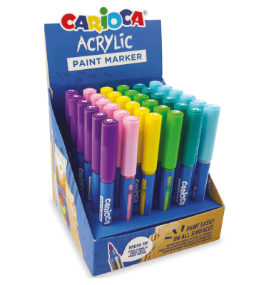 Acrylic-Marker mit Pinsel-Spitze