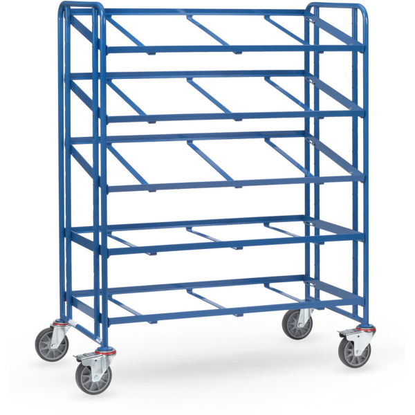 4017976013831 - Fetra Gesamttragfähigkeit 400 kg 1383 Etagenwagen Stahl pulverbeschichtet Traglast (max) 250 kg Brillantblau (RAL 5007)