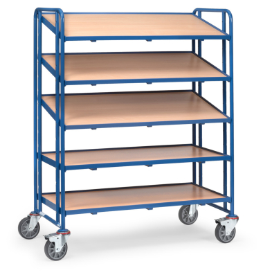 Eurokastenwagen 5Holzb&ouml;den 1240x610mm