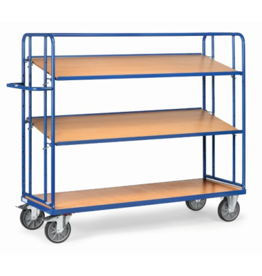Etagenwagen 3Holzb&ouml;den 1250x1560x610mm