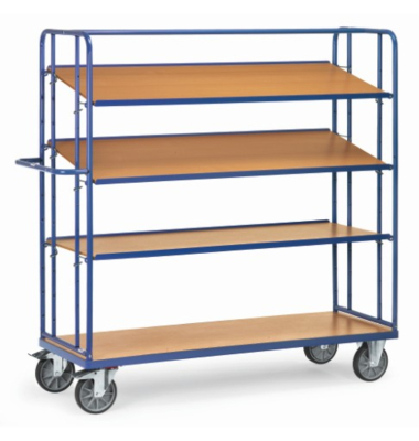 Etagenwagen 4Holzb&ouml;den 1250x1800x610mm