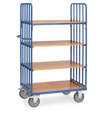 Etagenwagen 4B&ouml;den +Rohrstreben 1200x800mm