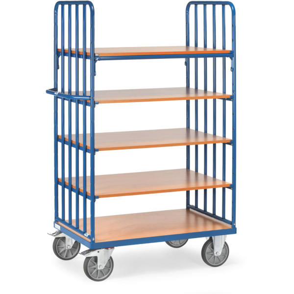 4017976083520 - Fetra fetra 8352 Etagenwagen Stahl pulverbeschichtet Traglast (max) 500 kg Brillantblau (RAL 5007)
