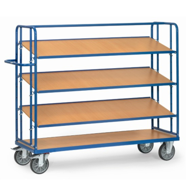 Etagenwagen 4Holzb&ouml;den 1250x1560x610mm