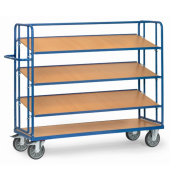 Etagenwagen 4Holzb&ouml;den 1650x1560x610mm