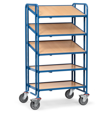 Eurokastenwagen 5Holzb&ouml;den 820x610mm