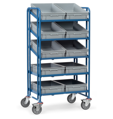 Eurokastenwagen 5B&ouml;den +10K&auml;sten 820x610mm