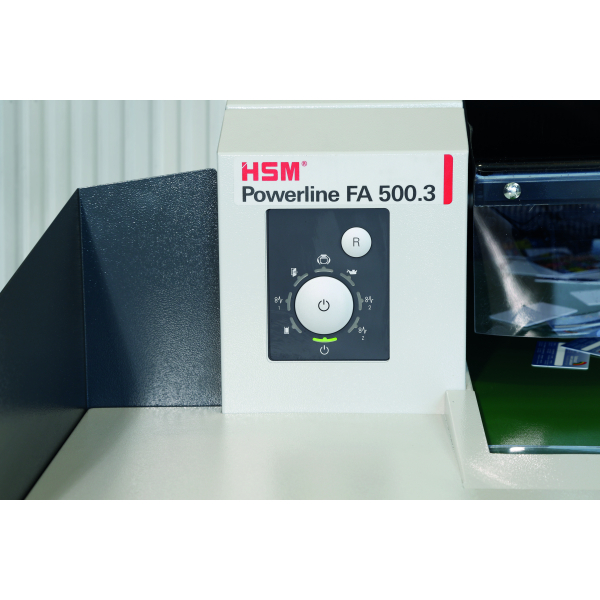 HSM Großmengen-Aktenvernichter Powerline FA 500.3 - 1,9 x 15 mm 4026631033213 HSM
