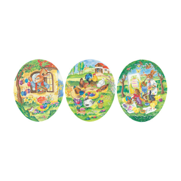 4015594110253 - Füllei Ostern mit Bild Drchmesser 25 cm 4015594110253 NESTLER