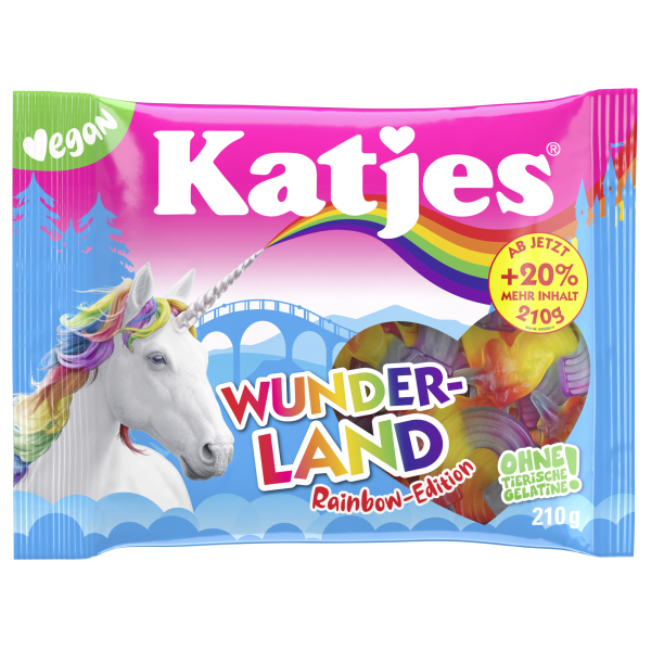 4037400345895 - Fruchtgummi Wunderland Rainbow 210g 4037400345895 210 Gramm