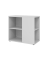 Standcontainer V1630/5 Basic, grau, 3-Schicht Spanplatten, melaminharzbeschichtet