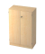 Aktenschrank V6 V6550/3/3/SG, abschlie&szlig;bar, 3 OH, ahorn, 80x127x42cm (BxHxT)
