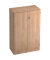 Aktenschrank V6 V6550/N/N/SG, abschlie&szlig;bar, 3 OH, nussbaum, 80x127x42cm (BxHxT)